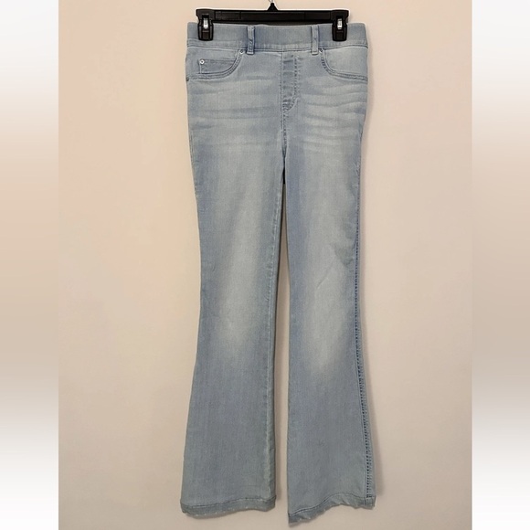 SPANX Flare Jean In Retro Light Wash - Picture 3 of 5